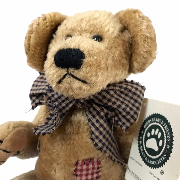 Vintage Collectible Boyd's Bear Small Brown Bear - Picture 6 of 10